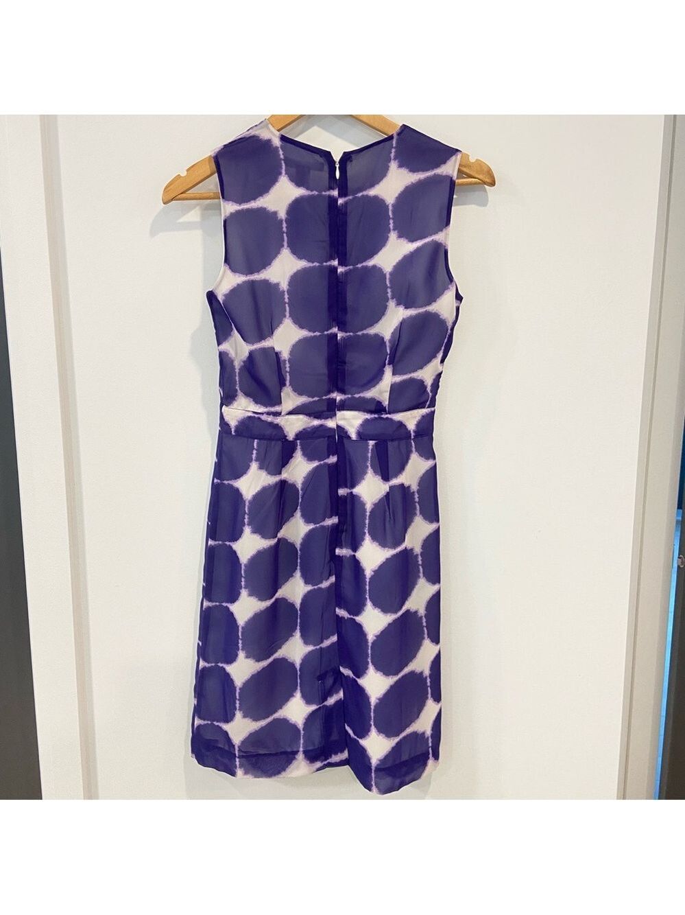 Banana Republic NWT sheath dress flowy lightweight wrap V neckline sleeveless 0 - Picture 10 of 13